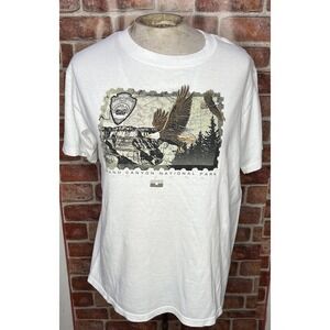 GrandCanyon NationalPark BaldEagle Solid Graphic Tee Shirt SizeM/L UnisexComfort
